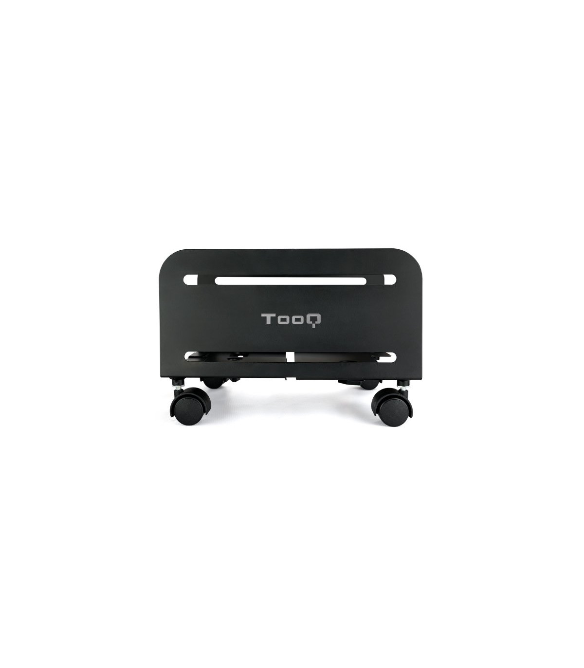 TooQ Soporte para CPU de SUELO con ruedas negro