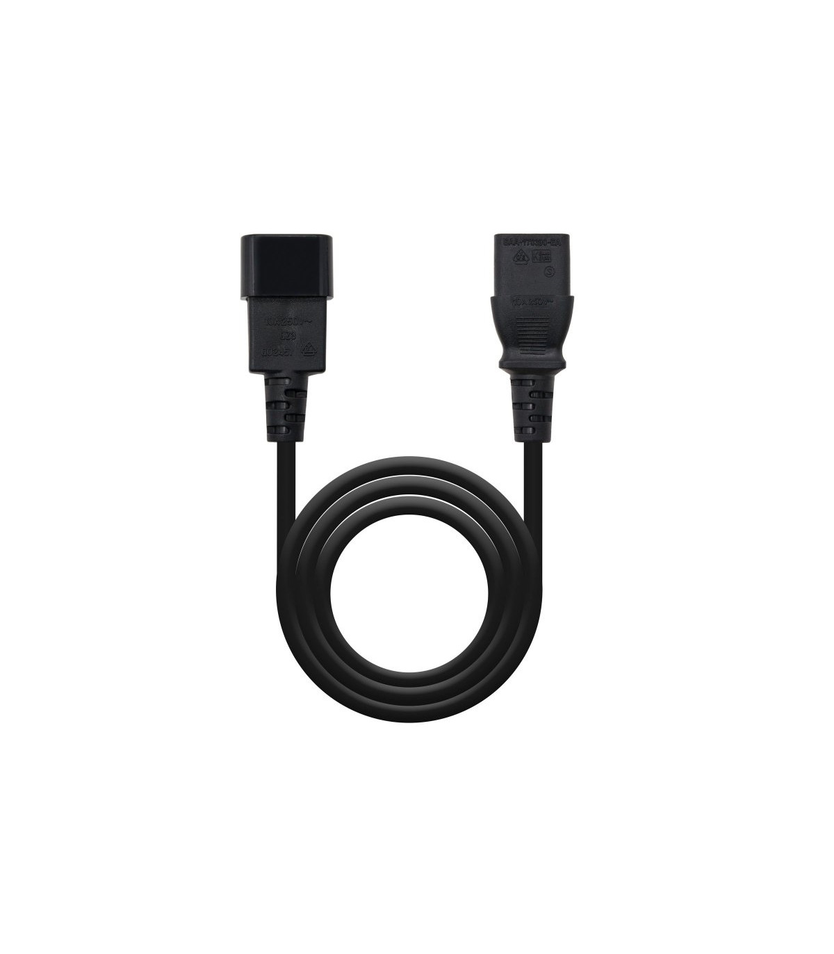 Nanocable Cable Alimentacion CPU, C13/H-C14/M, 3.M