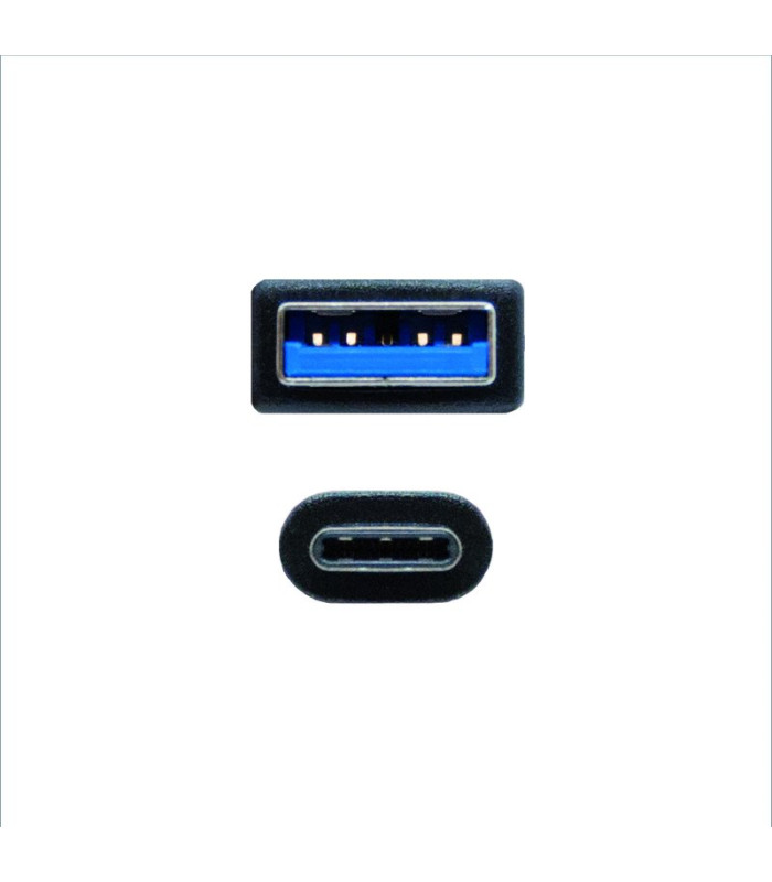 Nanocable Cable USB 3.1 Gen2 USB-C/M-A/M 1,5 M