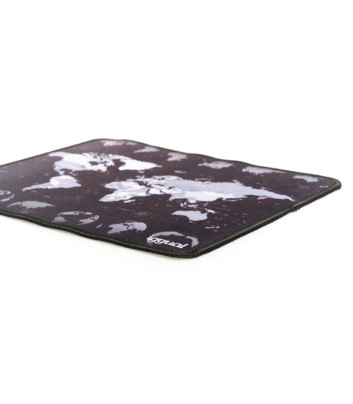 iggual Alfombrilla mapamundi ratón 30x25 cm