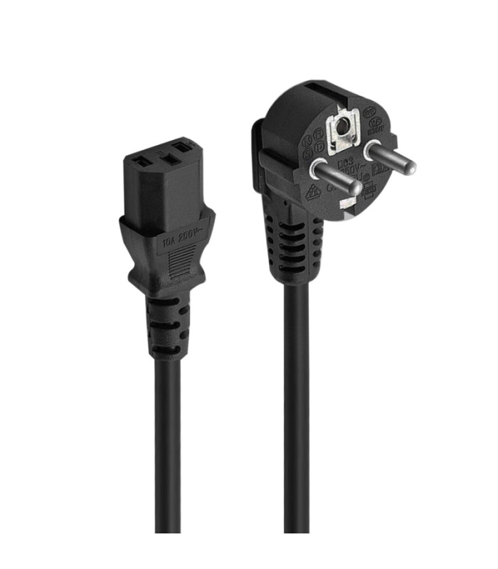 Ewent Cable alimentación 1,8m (IEC320 to C13)
