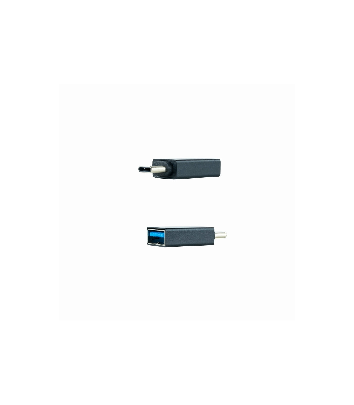 Nanocable Adaptador USB-C/M a USB3,1/H Aluminio