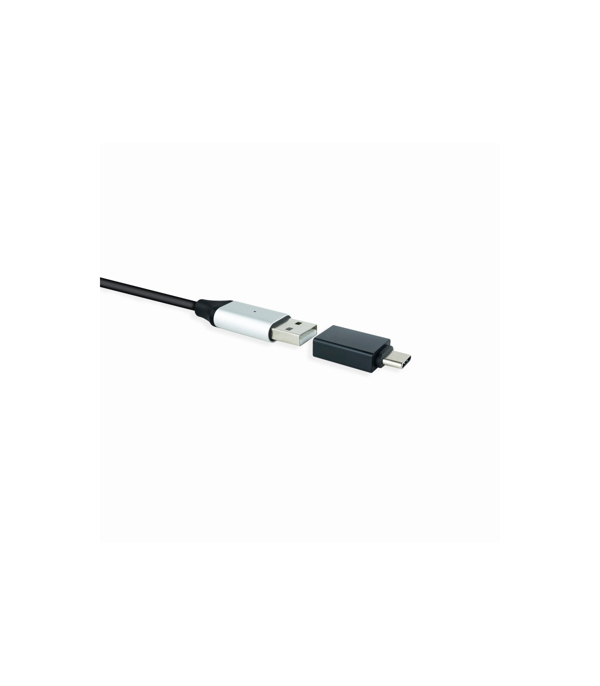 Nanocable Adaptador USB-C/M a USB3,1/H Aluminio