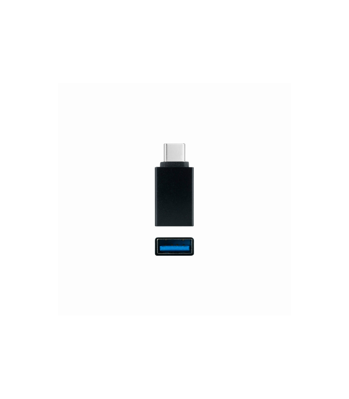 Nanocable Adaptador USB-C/M a USB3,1/H Aluminio