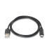 Aisens Cable USB 2.0 3A USB-C/M-A/M negro 1.0m