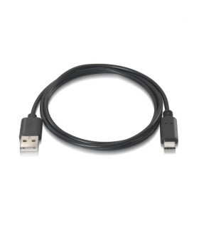 Aisens Cable USB 2.0 3A USB-C/M-A/M negro 1.0m