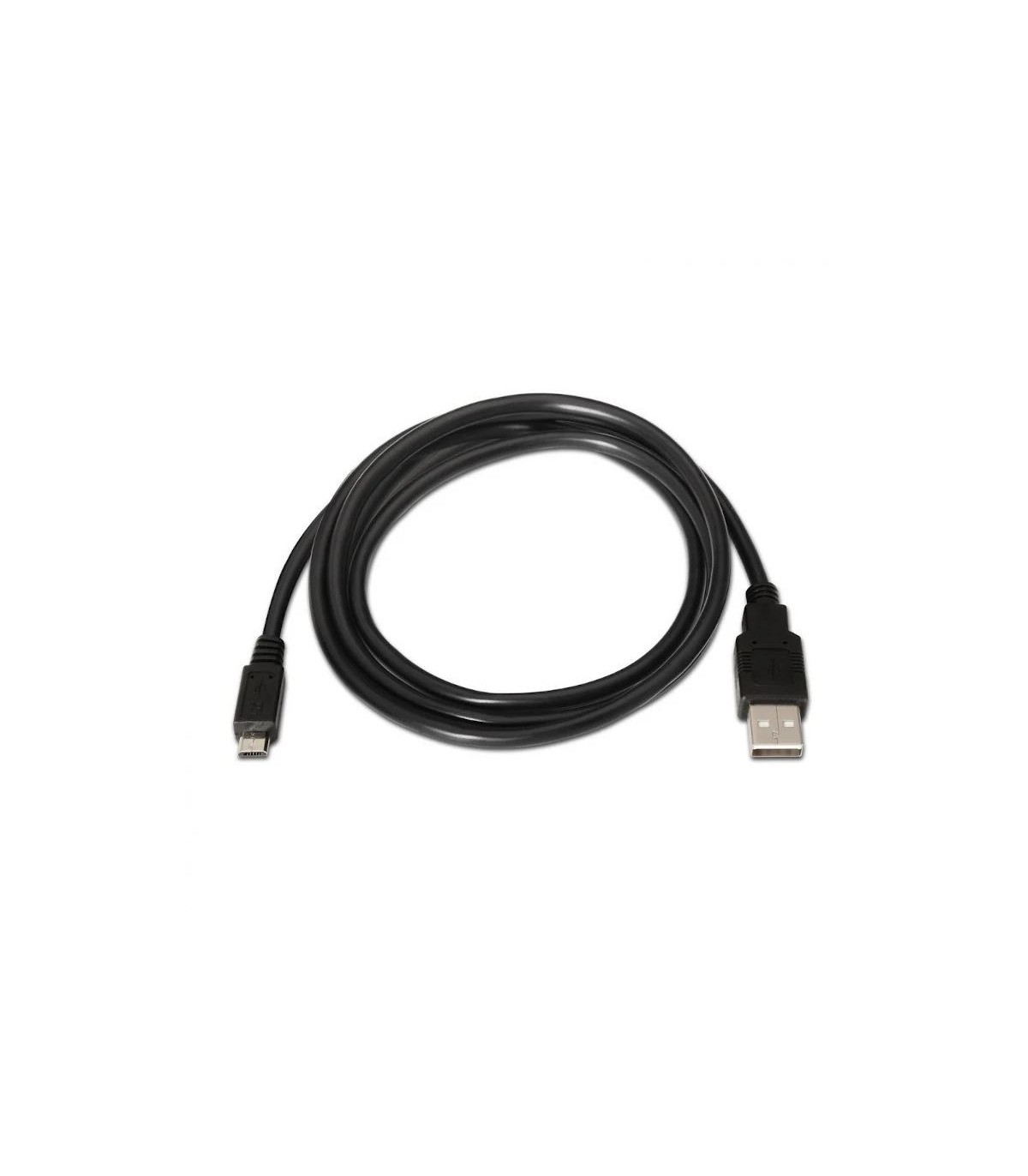 Aisens Cable USB 2.0 tipo A/M-Micro B/M negro 1.8m