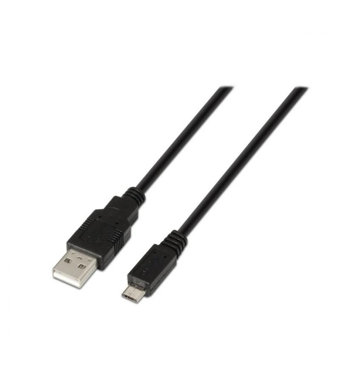Aisens Cable USB 2.0 tipo A/M-Micro B/M negro 1.8m