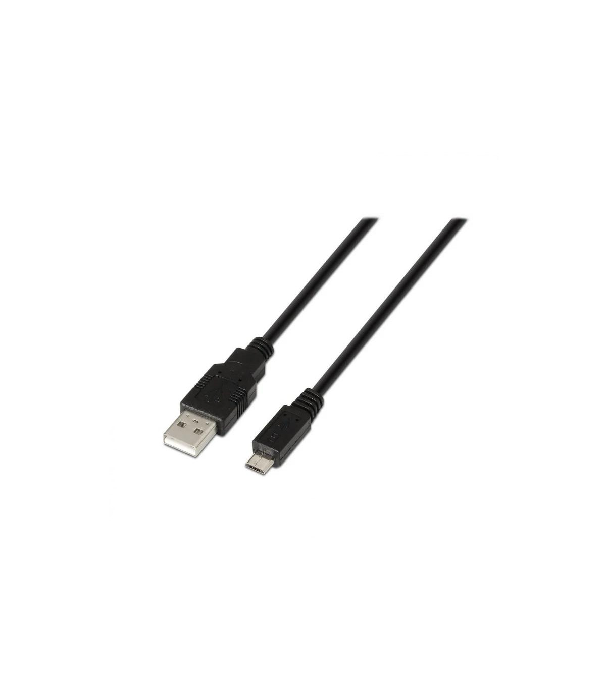 Aisens Cable USB 2.0 tipo A/M-Micro B/M negro 1.8m