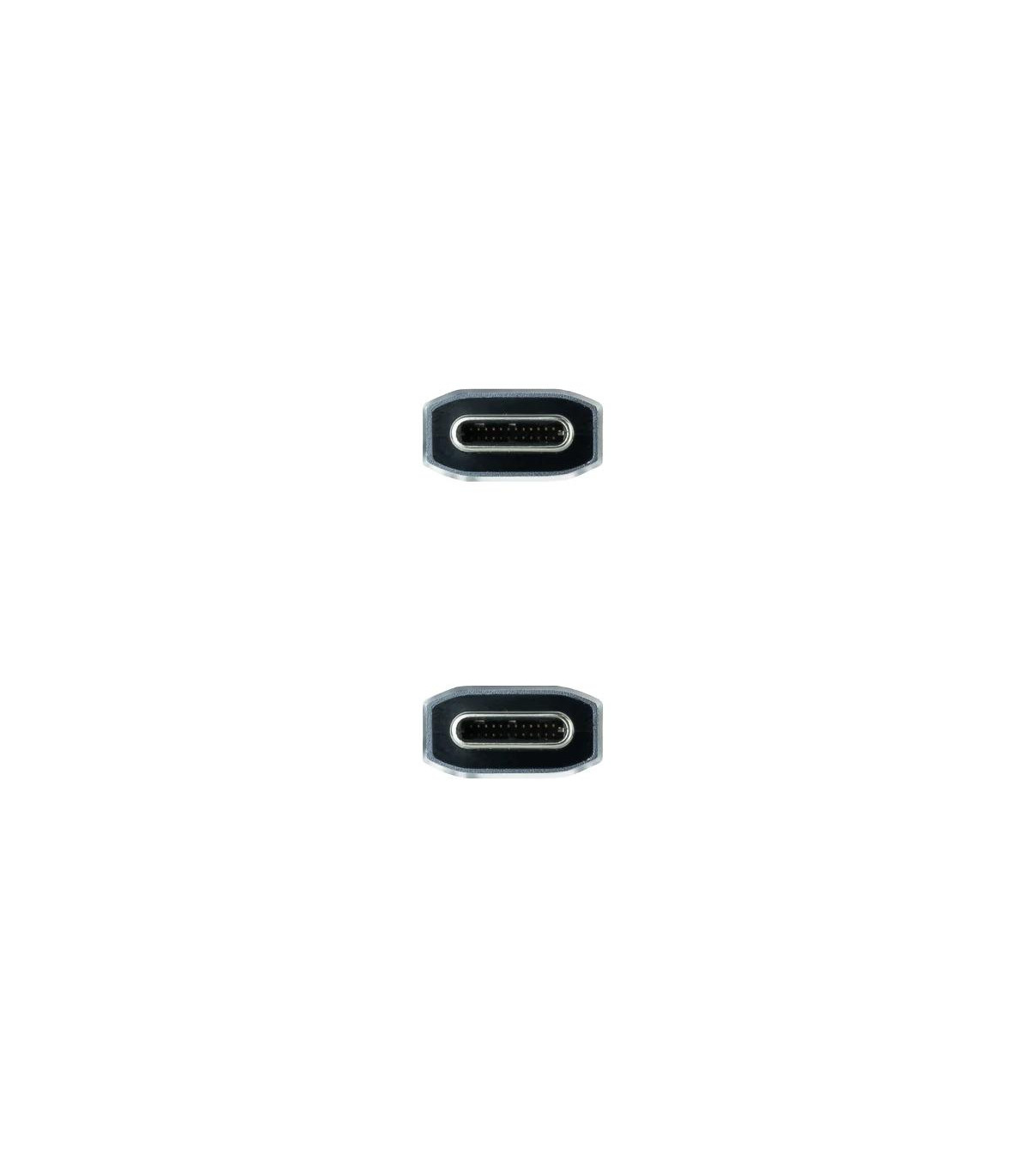 Nanocable Cable USB 3.1GEN2 5A USB-C/M-USB-C/M 2 M