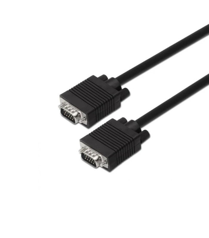 Aisens Cable SVGA HDB15/M-HDB 15/M negro 1.8m