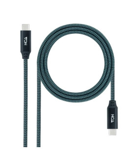 Nanocable Cable USB 3.2 Gen2x2 100W 4K USB-C 1m