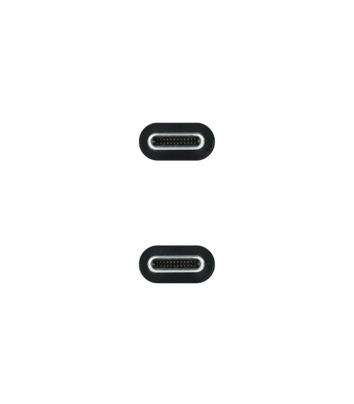 Nanocable Cable USB 3.2 Gen2x2 100W 4K USB-C 1m