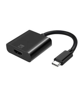 Aisens Conversor USB-C/M a HDMI/H 4K Negro 15Cm