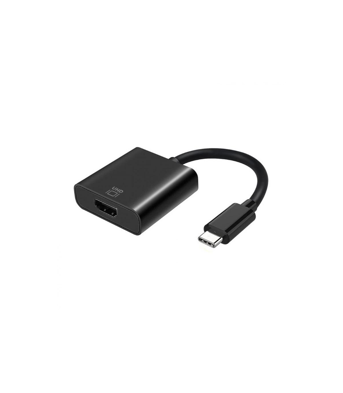 Aisens Conversor USB-C/M a HDMI/H 4K Negro 15Cm
