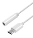 Aisens Conversor USB C-M Jack 3.5-H Blanco 15Cm