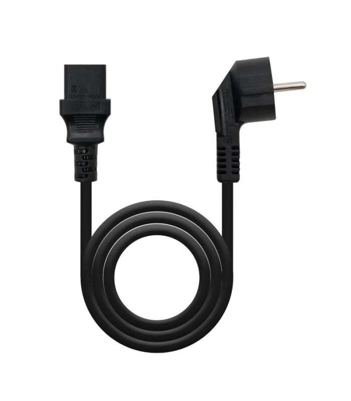 Nanocable Cable Alimentación CPU CEE7-M-C13-H 2M