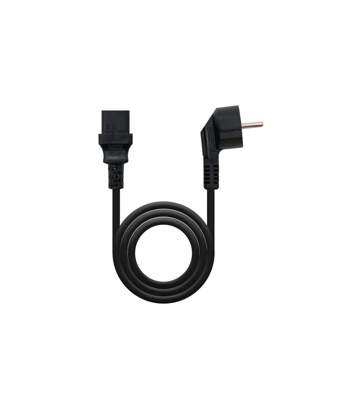 Nanocable Cable Alimentación CPU CEE7-M-C13-H 2M