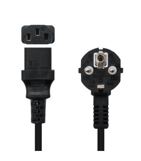 Nanocable Cable Alimentación CPU CEE7-M-C13-H 2M