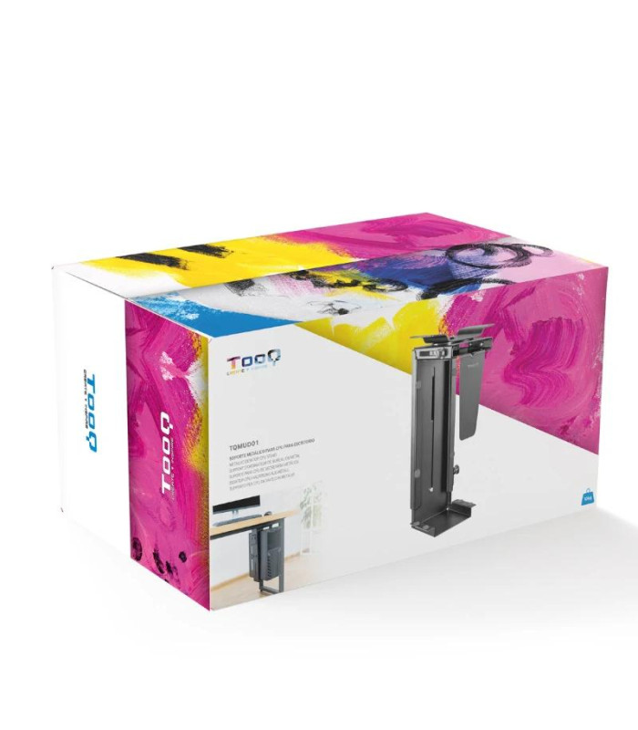 Tooq TQMUD01 Soporte CPU escritorio/pared Negro