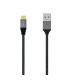 Aisens Cable USB 3.1 Gen2 Alu 3A CM-AM Gris 2.0M