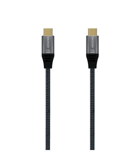 Aisens Cable USB3.2 Gen2X2 5A E-Mark CM-CM Gris 2M