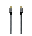 Aisens Cable USB3.2 Gen2X2 5A E-Mark CM-CM Gris 2M