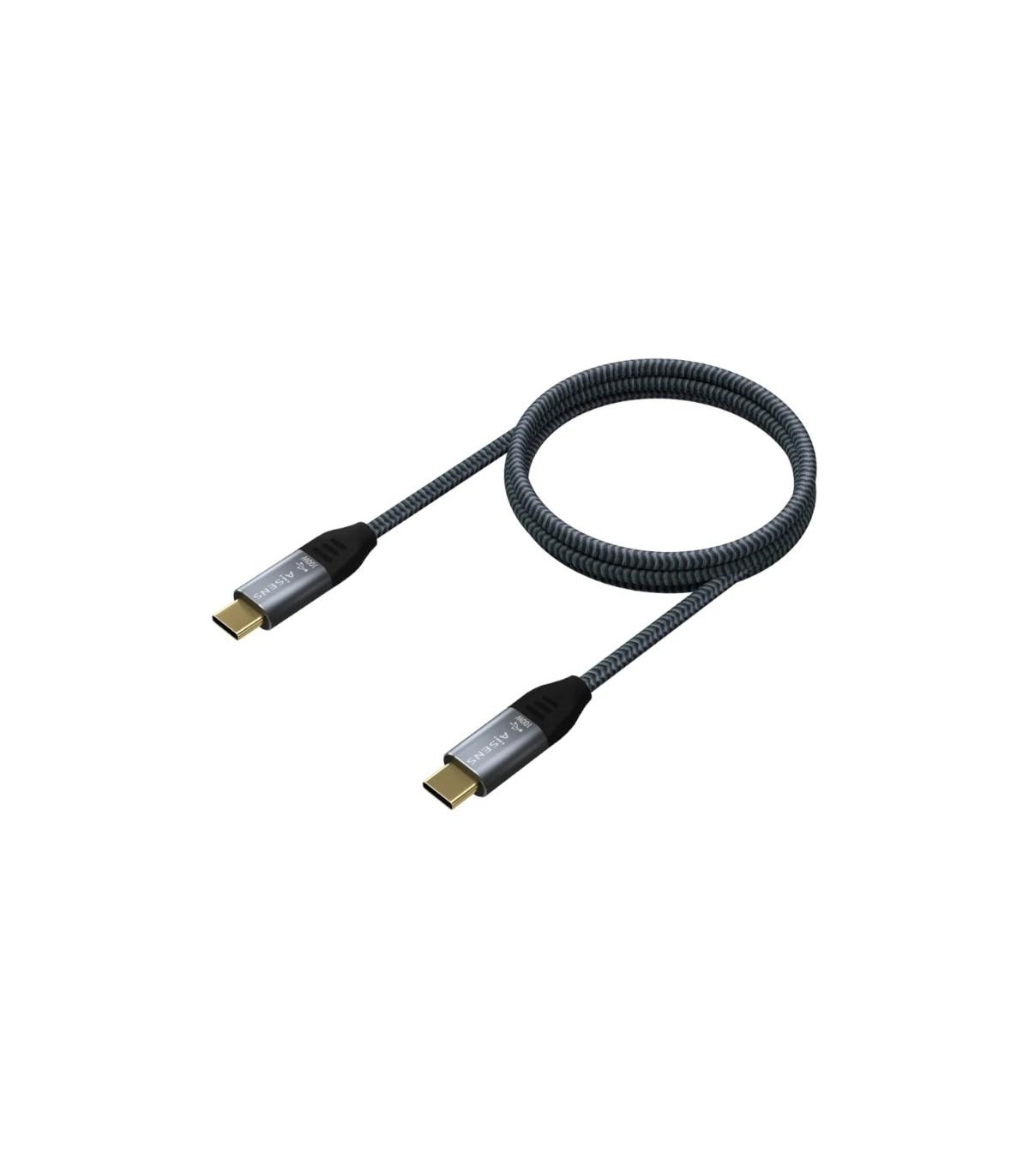 Aisens Cable USB3.2 Gen2X2 5A E-Mark CM-CM Gris 2M