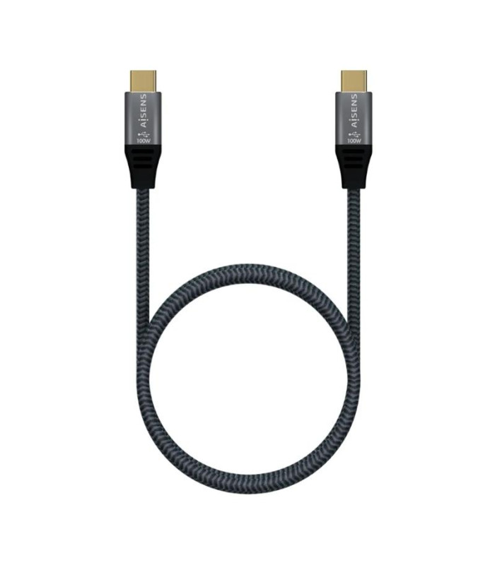 Aisens Cable USB3.2 Gen2X2 5A E-Mark CM-CM Gris 2M