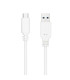 Nanocable Cable USB 3.1 Gen2 USB-C/A 0,5 M Blanco