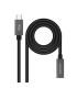 Nanocable Cable USB 3.2 Gen2 USB-C M/H 1 M Negro