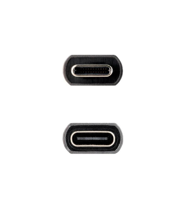 Nanocable Cable USB 3.2 Gen2 USB-C M/H 1,5 M Negro
