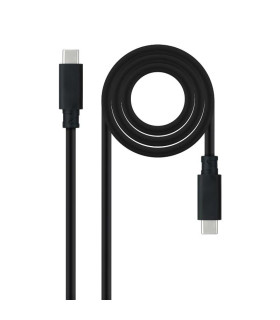 Nanocable Cable USB 3.1GEN2 5A USB-C-M-USB-C-M 3m