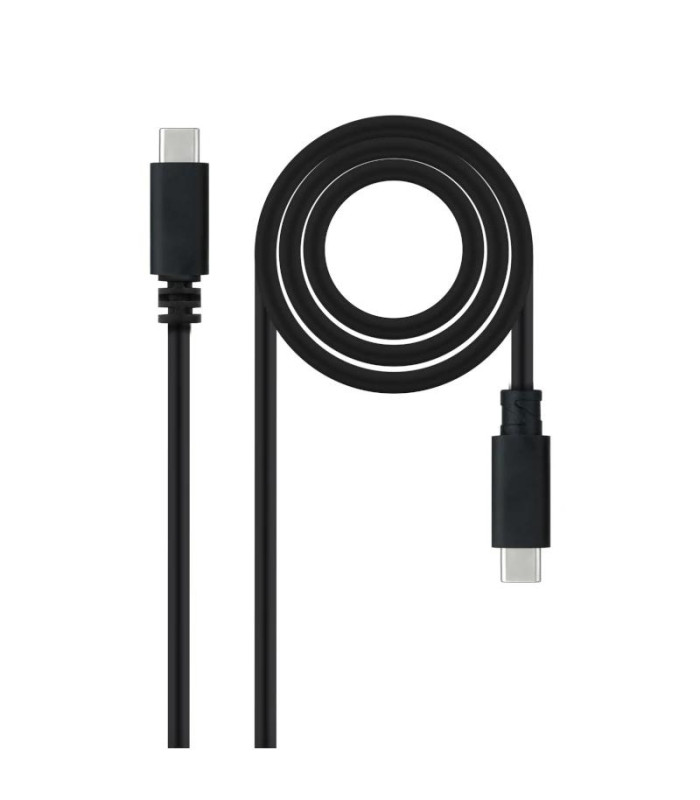Nanocable Cable USB2.0 3A USB-C/M-USB-C/M 1.5 M