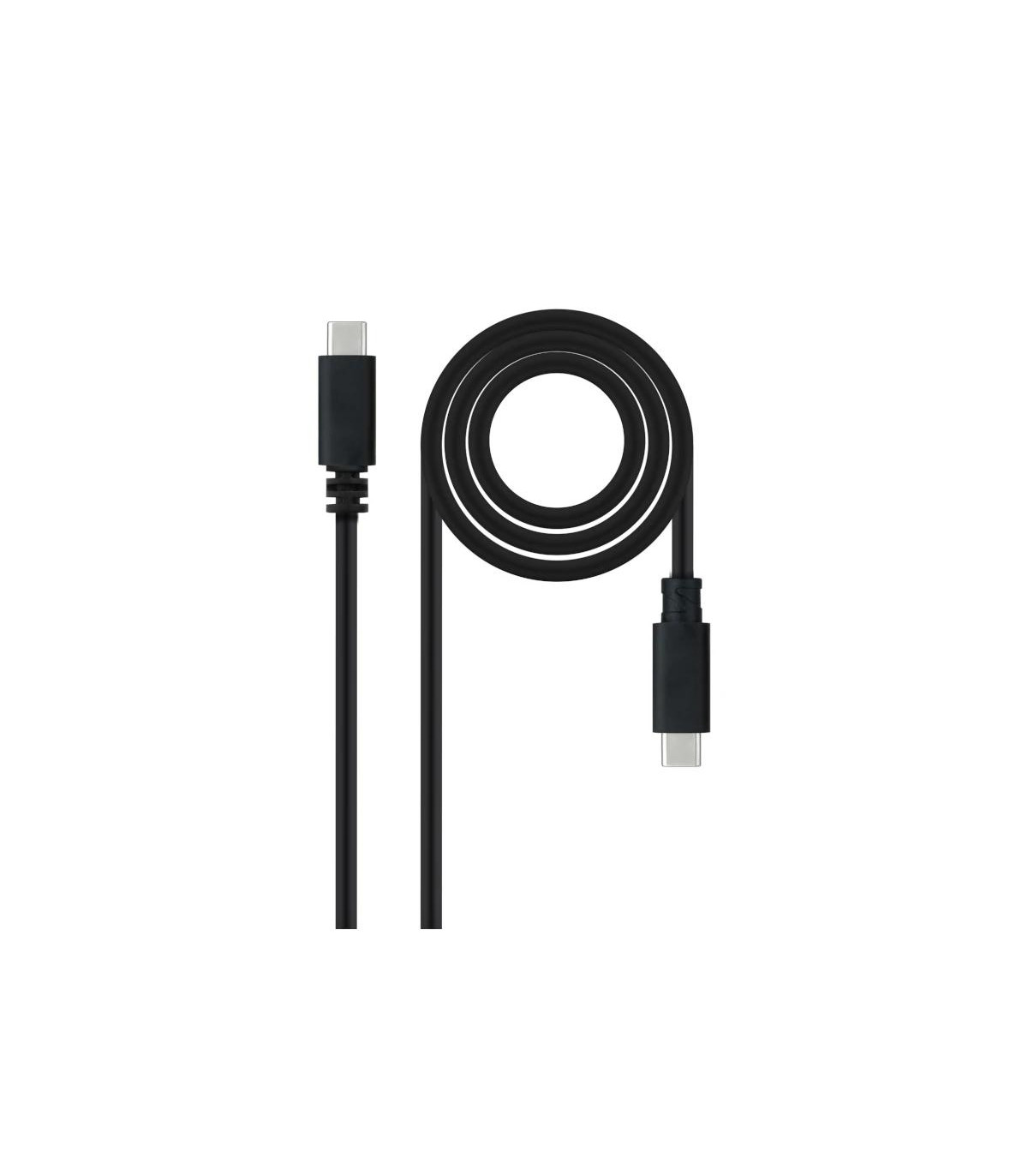 Nanocable Cable USB2.0 3A USB-C/M-USB-C/M 1.5 M