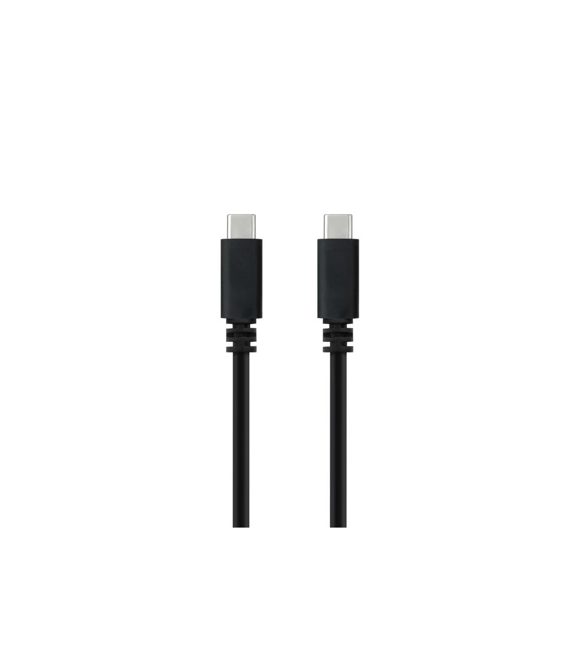 Nanocable Cable USB2.0 3A USB-C/M-USB-C/M 1.5 M