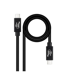 Nanocable Cable USB4 Gen3x2 40Gbps 240W USB-C 1M