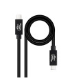 Nanocable Cable USB4 Gen3x2 40Gbps 240W USB-C 1M