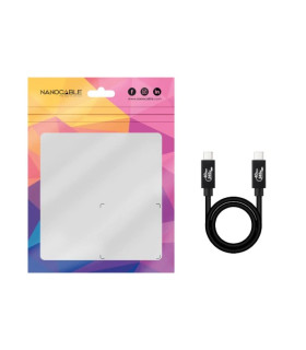 Nanocable Cable USB4 Gen3x2 40Gbps 240W USB-C 1M