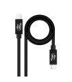 Nanocable Cable USB4 Gen3x2 40Gbps 240W USB-C 1.8M