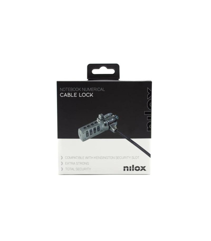 Nilox Candado Seguridad con combinacion 1.8m