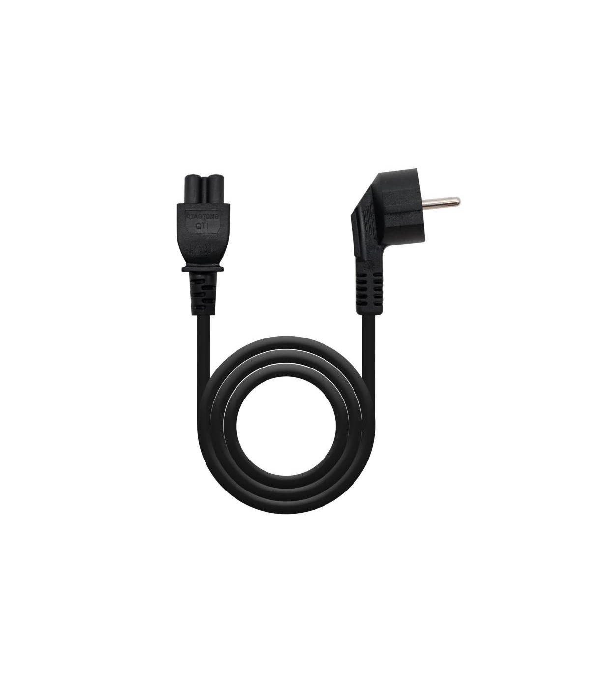 Nanocable Cable Alim. trébol, CEE7 -M-C5-H, 2 m