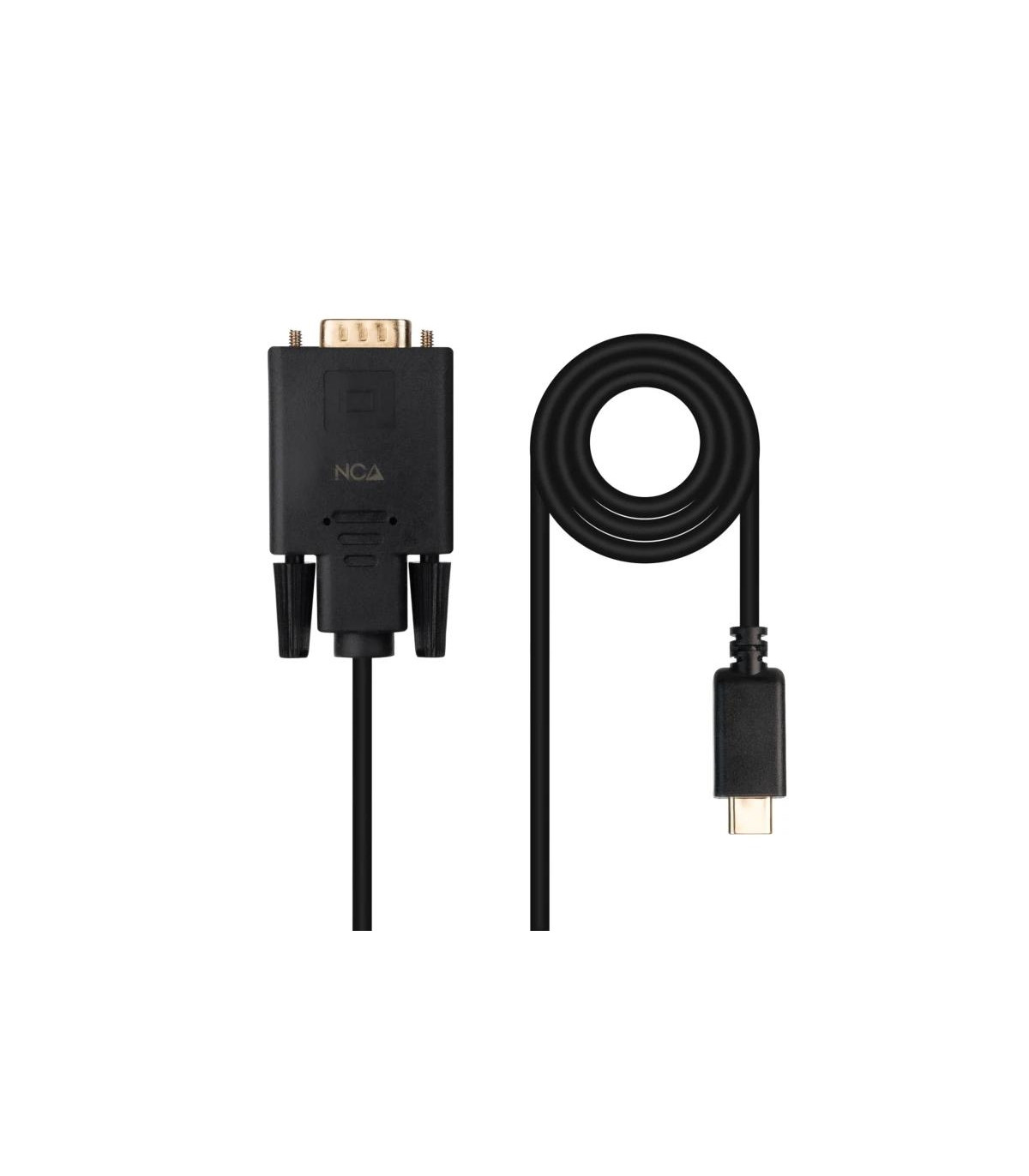 Nanocable Cable Conversor USB-C/M a VGA/M 1,8 M