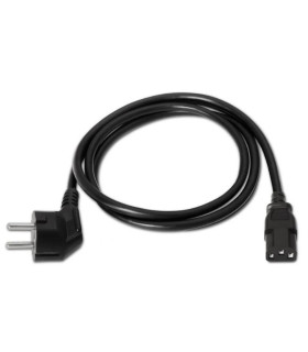 Aisens Cable alimentación CEE7M-C13H negro 3.0m