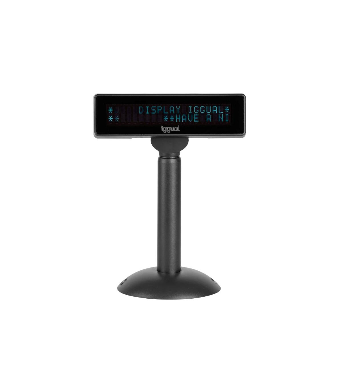 iggual Visor TPV regulable USB VFD 7" INFO DISPLAY