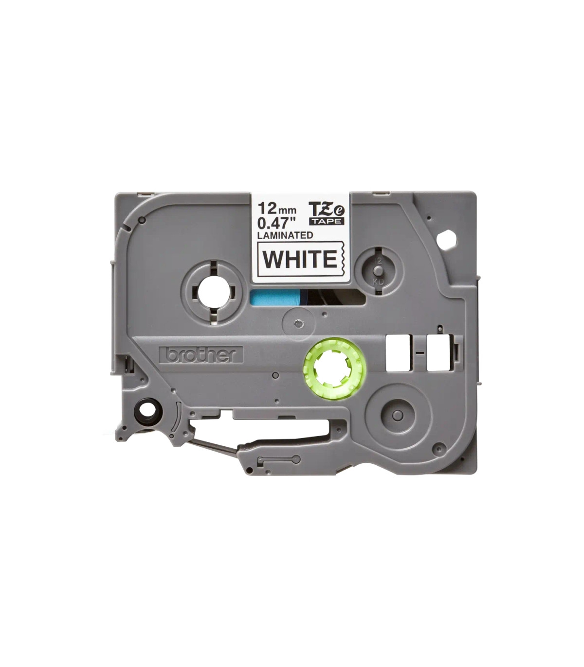 Brother Cinta Tze231 Texto Negro/Blanco 12mm