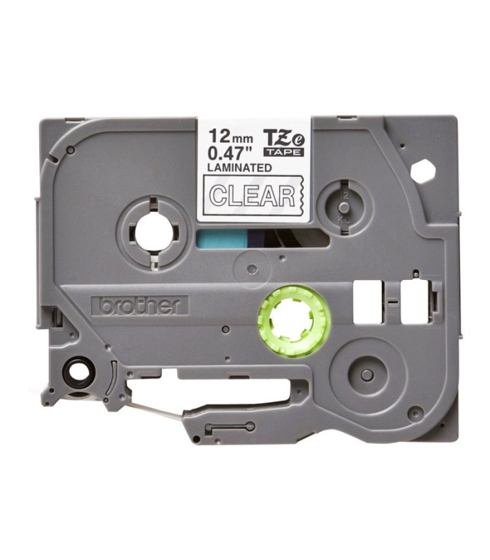 Brother Cinta Laminada Blanco/Transparente 12 mm