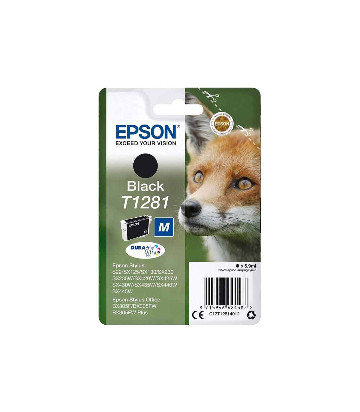 Epson Cartucho T1281 Negro