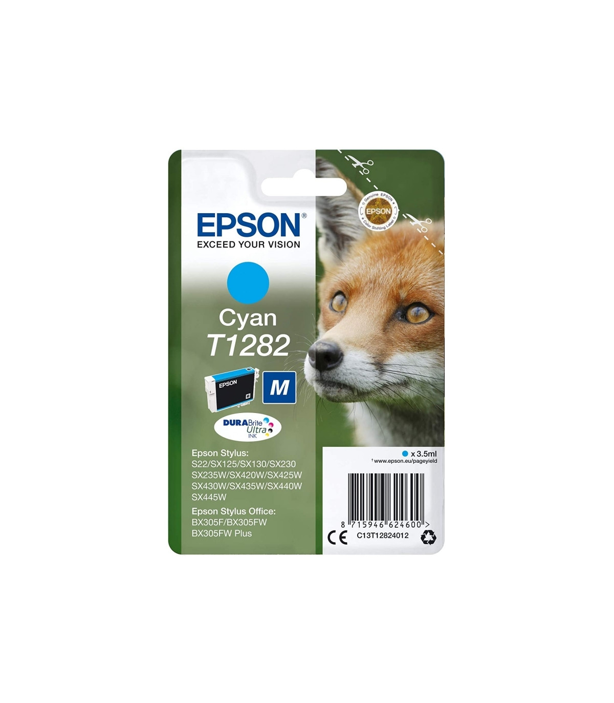 Epson Cartucho T1282 Cyan