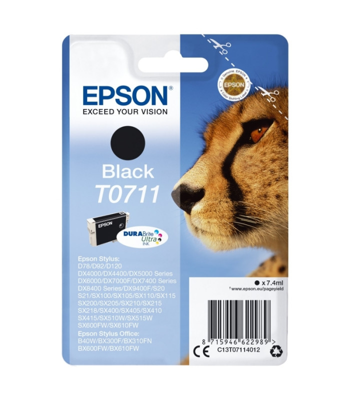 Epson Cartucho T0711 Negro